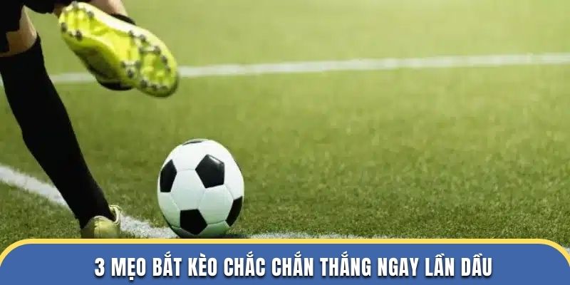 3 mẹo bắt kèo chắc chắn thắng ngay lần đầu