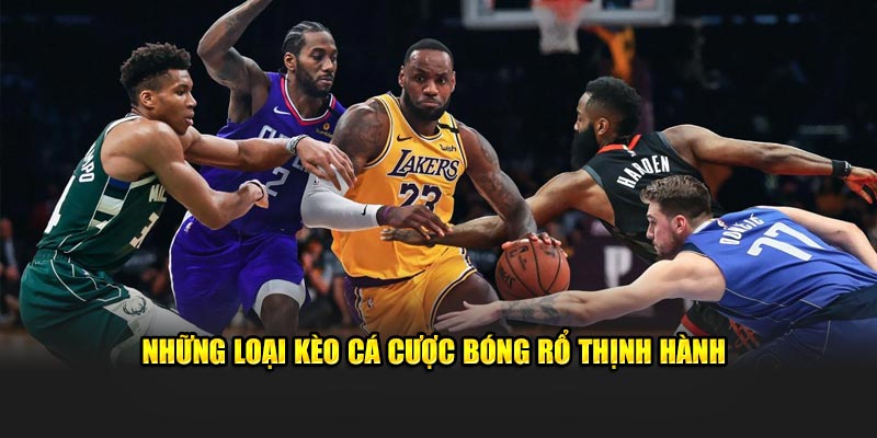 Những loại kèo cá cược bóng rổ thịnh hành